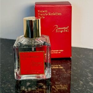Maison Francis Kurkdjian Rouge 540 Scented Body Oil - Red and Gold